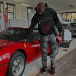 Sp5der OG Rhinestone Logo Hoodie Black the front side - Photo 1