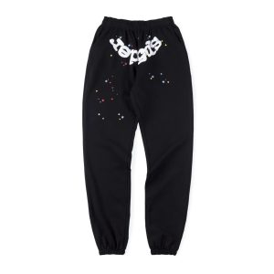 Photo 1 Classic Flame LOGO Graffiti Sp5der Sweatpant
