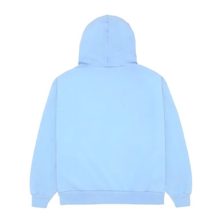 Sp5der Web Hoodie Sky Blue the back side - Photo 2