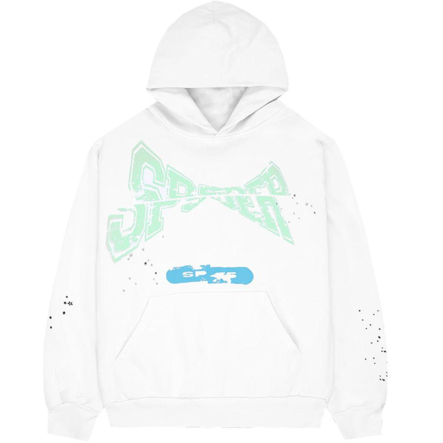 Sp5der Adult Sweatshirt Egg Shell | sp5der-hoodie.com Photo 1 Sp5der Adult Sweatshirt Egg Shell from the front side