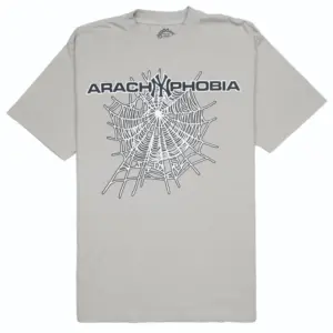 Photo 1 Sp5der Arach NY Phobia Tee Grey from the front side
