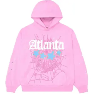 Sp5der Atlanta Tracksuit Pink from the front side - Photo 2