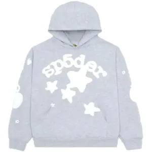 Sp5der Beluga Tracksuit Heather Grey the front side - Photo 2