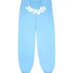 Sp5der Web Tracksuit-Sky Blue from the front side - Photo 3