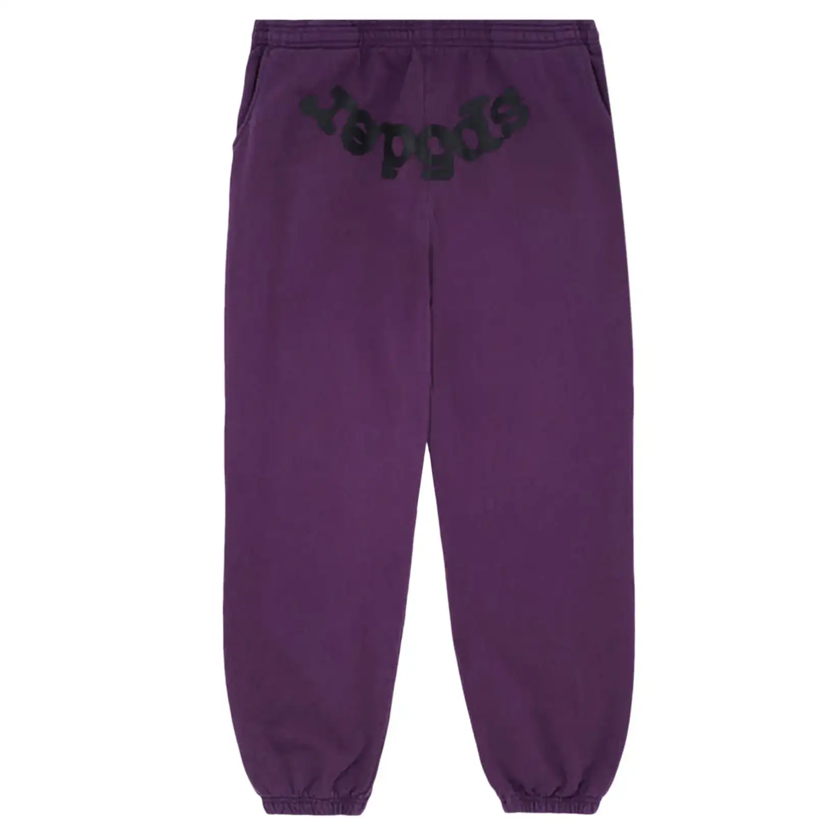 Sp5der-Classic-Sweatpants-Grape-1 Sp5der Classic Sweatpants Grape - Image 1