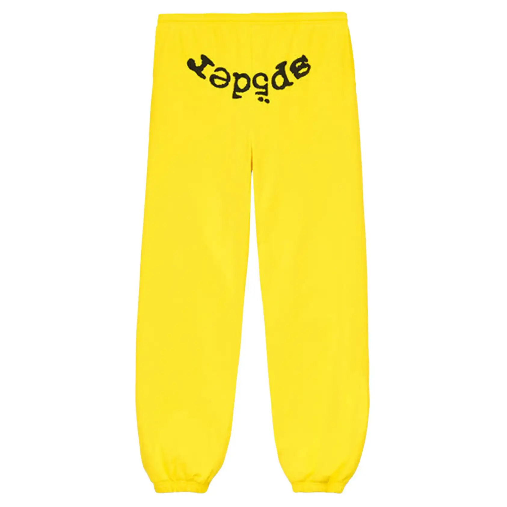 Sp5der-Legacy-Sweatpants-Yellow-1 Sp5der Legacy Sweatpants Yellow - Image 1
