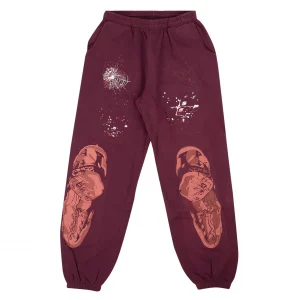 Sp5der Nocturnal Highway Sweatpant Dark Purple