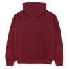 Sp5der Logo Hoodie Maroon