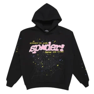 Sp5der P*nk Hoodie ‘Black’