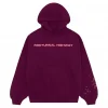 Sp5der Nocturnal Highway Hoodie Dark Purple