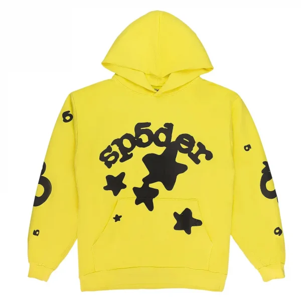 Sp5der Beluga Hoodie Gold