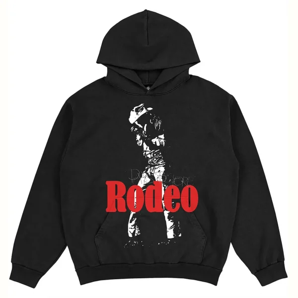 Cactus Jack by Travis Scott Rodeo Hoodie Black