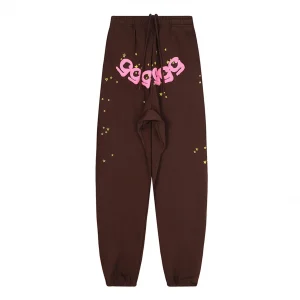 Sp5der Angel Number Tracksuit Brown