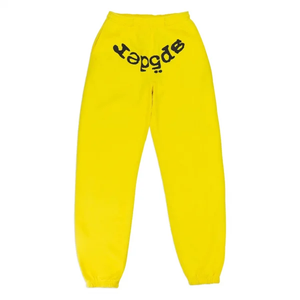 Sp5der Legacy Sweatpants Yellow