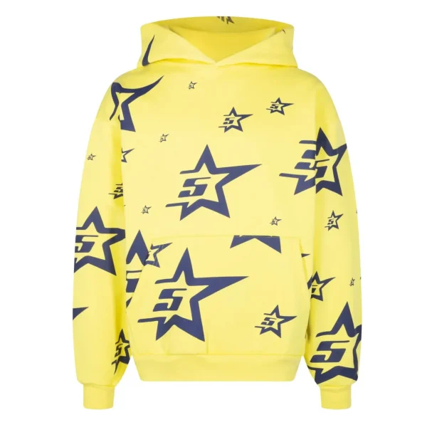 Sp5der 5Star Hoodie Yellow