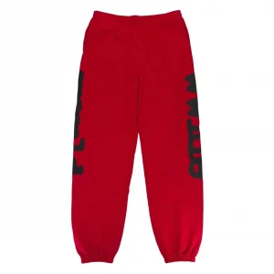 Sp5der Beluga Sweatpants Red