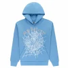 Sp5der OG Web V2 Hoodie Dusty Blue