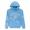 Sp5der Beluga V2 Hoodie Dusty Blue