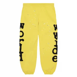 Sp5der Beluga Sweatpants Gold