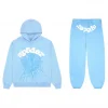 Sp5der Web Tracksuit-Sky Blue