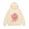 Spider Worldwide By Young Thug Beige Hoodie