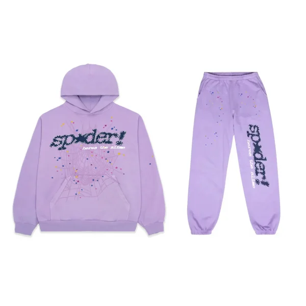 Sp5der Acai Tracksuit Purple