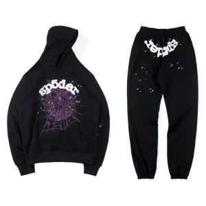 Black Sp5der Worldwide Tracksuit