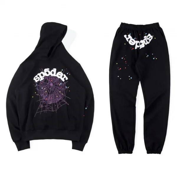 Black Sp5der Worldwide Tracksuit
