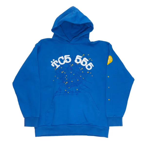TC5 Sp5der Hoodie – Blue