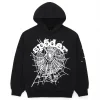 Sp5der OG Web Hoodie Black