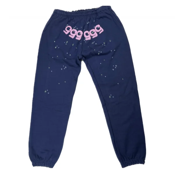 Sp5der Young Thug 555555 Sweatpant – Blue