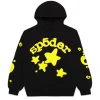 Sp5der Beluga Hoodie Onyx/Yellow