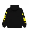 Sp5der Beluga Hoodie Onyx/Yellow