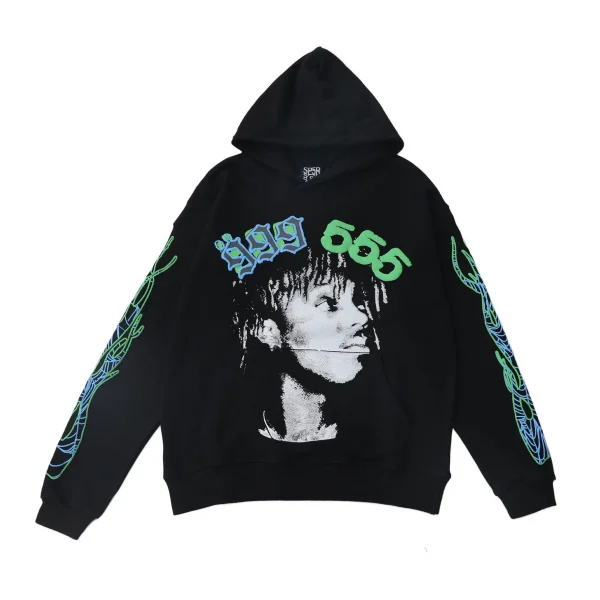999 Club Spider Young Thug Tracksuit Black
