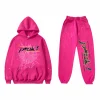 Sp5der P*NK Tracksuit Pink