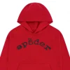 SP5DER VVS TRACKSUIT RED