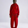 SP5DER VVS TRACKSUIT RED