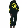 Sp5der Beluga Hoodie Onyx/Yellow