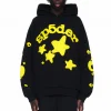 Sp5der Beluga Hoodie Onyx/Yellow