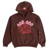 Sp5der Angel Number Tracksuit Brown