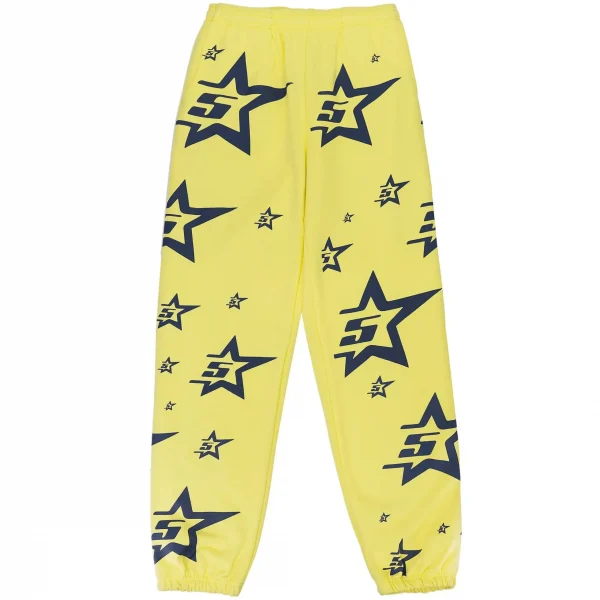 Sp5der 5Star Track Pants Yellow