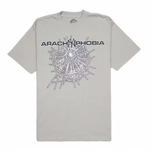 Sp5der Arach NY Phobia Tee Grey