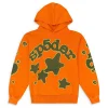 Sp5der Beluga Hoodie Carrot Orange