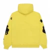 Sp5der Beluga Hoodie Gold