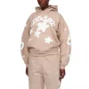 Sp5der Beluga Hoodie Light Brown
