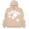 Sp5der Beluga Hoodie Light Brown
