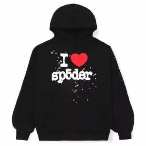 Sp5der Souvenir Hoodie Black