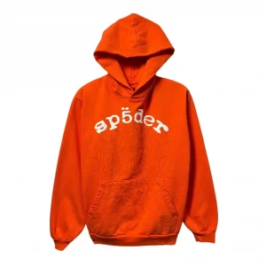Sp5der Legacy Hoodie Orange