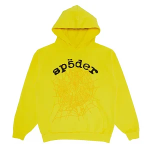 Sp5der Legacy Hoodie Yellow