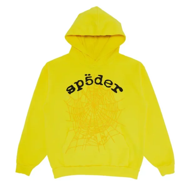 Sp5der Legacy Hoodie Yellow